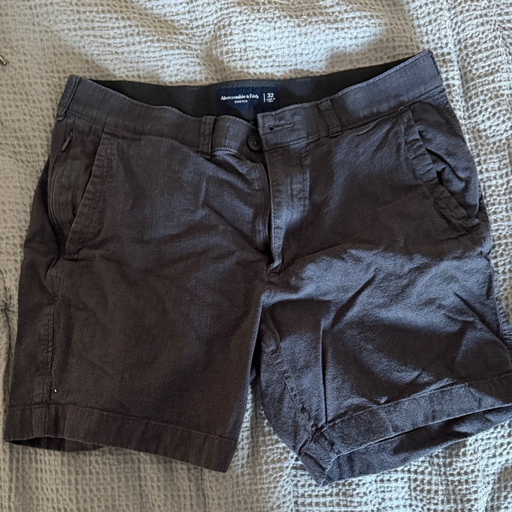 Abercrombie & Fitch Dark Gray Men's Shorts